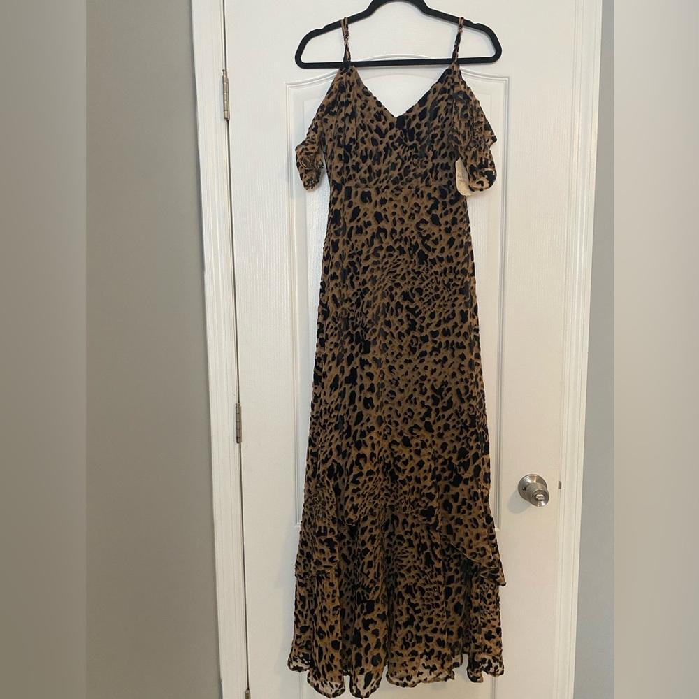 Altar'd State Animal Print Maxi Dress